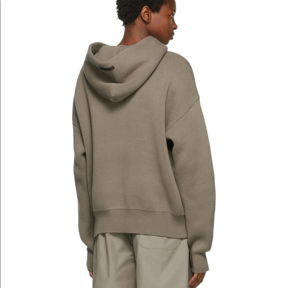 Fear of God Essentials Brown Hoodie - Picture 4 of 7